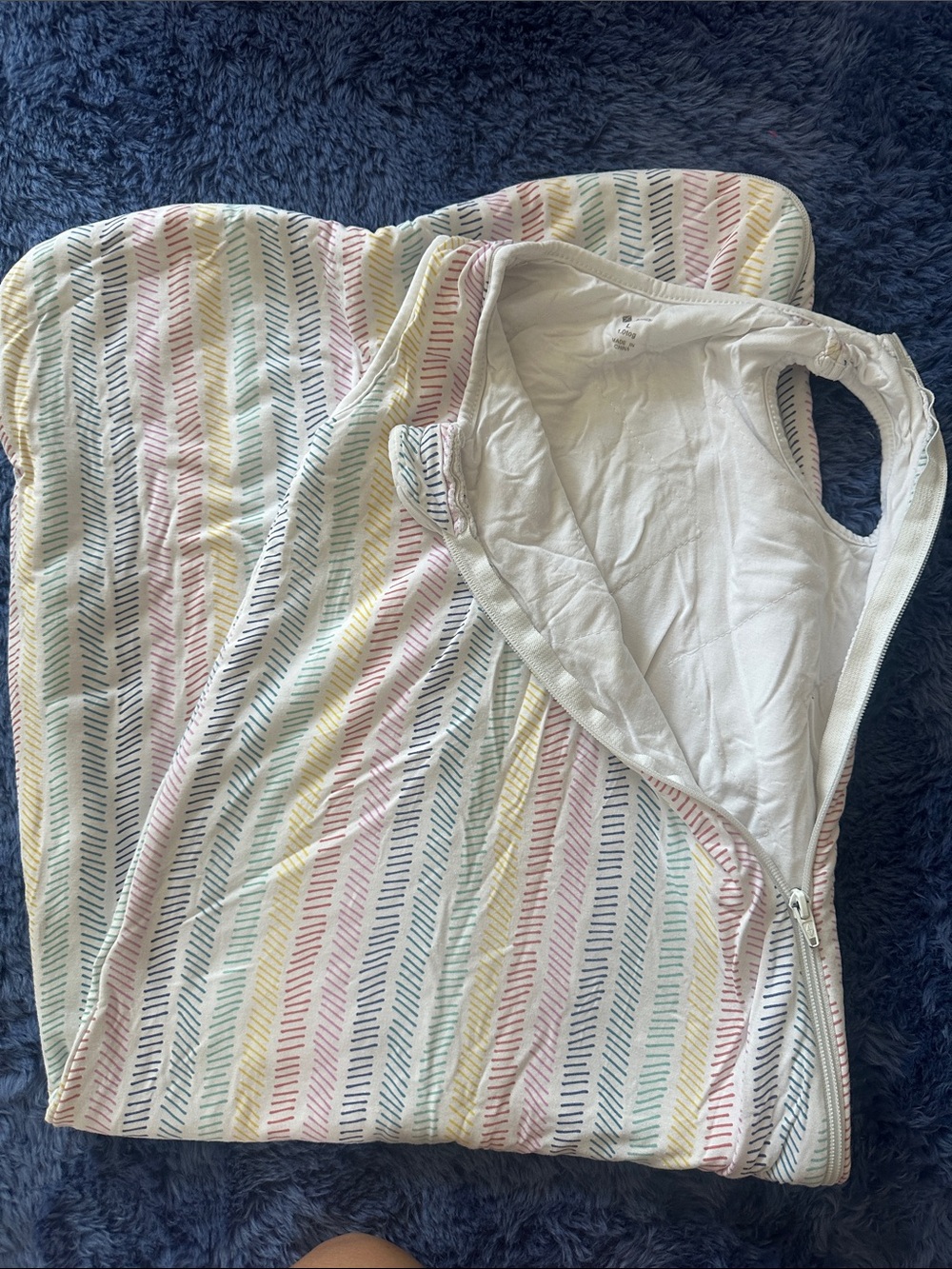 Kyte Striped Baby Sleep Sack - Multi-Color 1tog